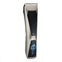 LED Professional Rechargeable Electric Lithium Battery cordless Hair Clipper for barber and home